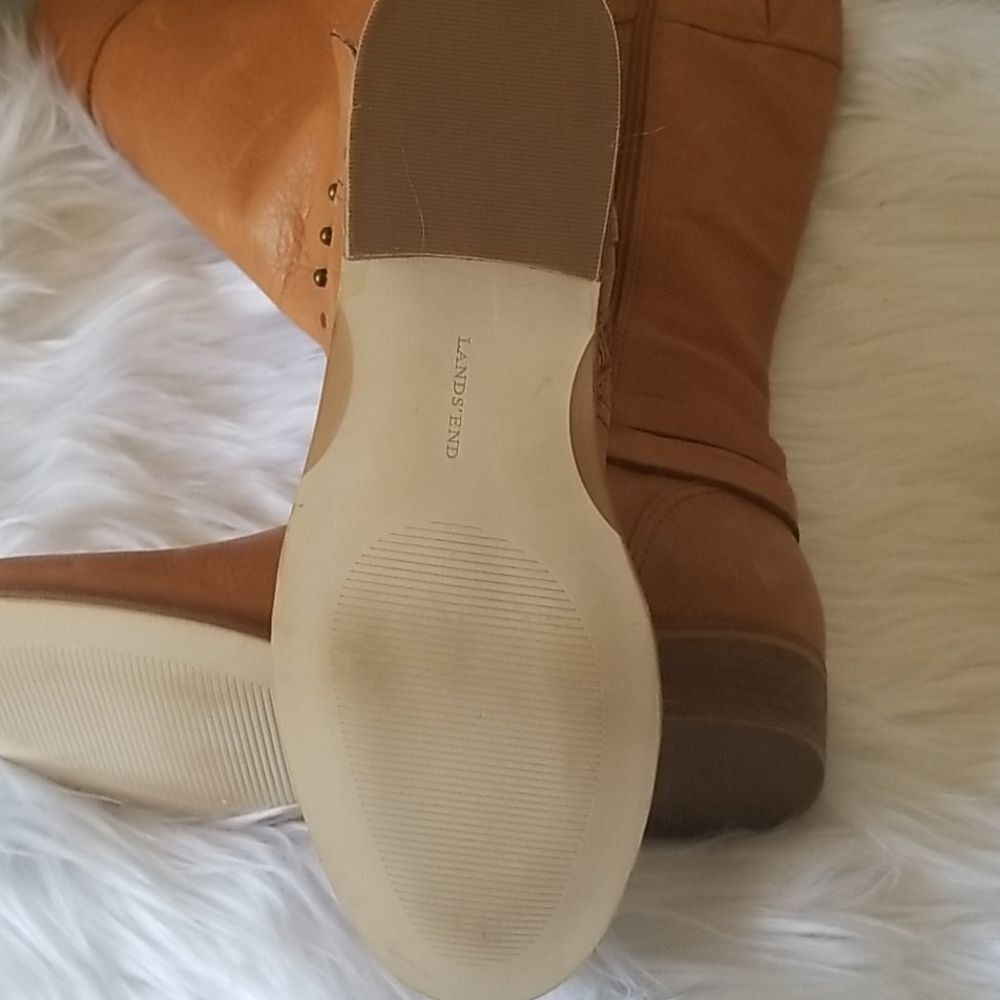 Land Ends Leather Riding Boots - Picture 8 of 15